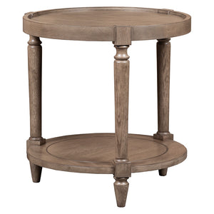 Cheneais Round Lamp Table | Fairfield Chair - 8092-98