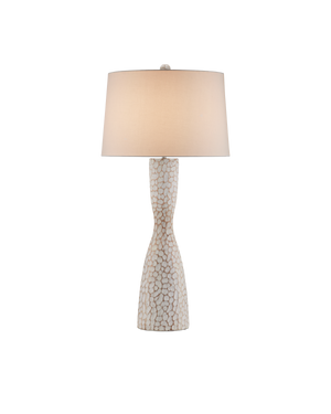 Edwell Whitewash Table Lamp | Currey & Co - 6000-0990