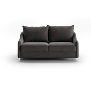 Ethos Queen Loveseat Sleeper - Oliver 515 - 234/9 Chrome | Luonto Furniture - ETHO-CNT-OLIV/515-234/9-CR