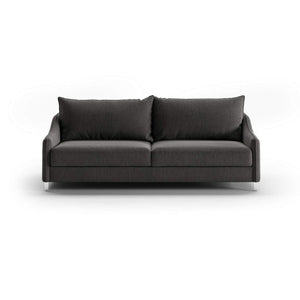 Ethos King Sofa Sleeper - Oliver 515 - 234/9 Chrome | Luonto Furniture - ETHO-DNT-OLIV/515-234/9-CR