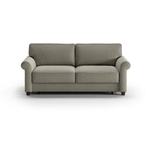 Casey Queen Loveseat Sleeper - Rene 03 - 104/6 Walnut | Luonto Furniture - CASE-CHY-RENE/03-104/6-WA