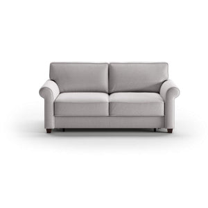 Casey Full XL Loveseat Sleeper - Rene 01 - 104/6 Walnut | Luonto Furniture - CASE-BHY-RENE/01-104/6-WA