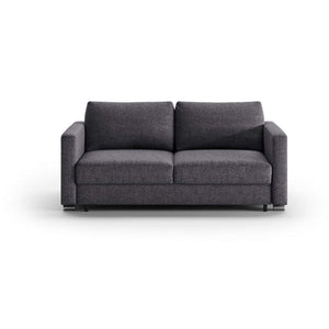 Fantasy Queen Loveseat Sleeper - Rene 04 - 217/6 Chrome | Luonto Furniture - FANT-CLV-RENE/04-217/6-CR