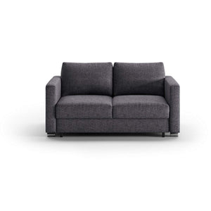 Fantasy Full XL Loveseat Sleeper - Rene 04 - 217/6 Chrome | Luonto Furniture - FANT-BLV-RENE/04-217/6-CR