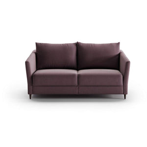 Erika Full XL Size Loveseat Sleeper Luna 29 - 126/9 Walnut | Luonto Furniture - ERIK-BNT-LUNA/29-126/9-WA