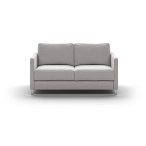 Elfin Full XL Loveseat Sleeper - Rene 01 - 234/6 Chrome (Lux) | Luonto Furniture - ELFI-BNT-RENE/01-234/9-CR