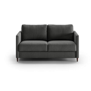 Elfin Full XL Loveseat Sleeper - Luna 35 - 126/9 Walnut (Lux) | Luonto Furniture - ELFI-BNT-LUNA/35-126/9-WA