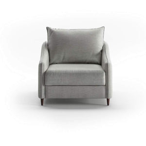 Ethos Cot Chair Sleeper - Oliver 173 - 126/9 Walnut | Luonto Furniture - ETHO-ANT-OLIV/173-126/9-WA
