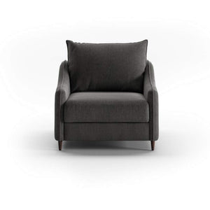 Ethos Cot Chair Sleeper - Oliver 515 - 126/9 Walnut | Luonto Furniture - ETHO-ANT-OLIV/515-126/9-WA