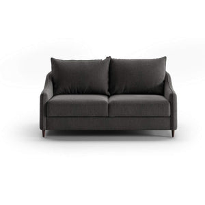 Ethos Queen Loveseat Sleeper - Oliver 515 - 126/9 Walnut | Luonto Furniture - ETHO-CNT-OLIV/515-126/9-WA