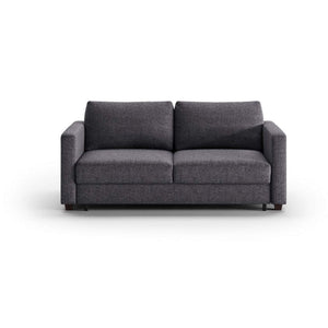 Fantasy Queen Loveseat Sleeper - Rene 04 - 104/6 Walnut | Luonto Furniture - FANT-CLV-RENE/04-104/6-WA