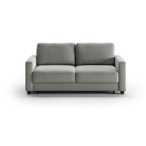 Hampton Queen Loveseat Sleeper - Rodeo 104 - 104/6 Walnut | Luonto Furniture - HAMP-CHY-RODE/104-104/6-WA