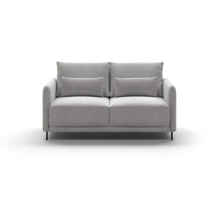 Haven Queen Loveseat Sleeper - Atlantic 01 - 236/12 Brushed Metal | Luonto Furniture - HAVE-CHD-ATLA/01-236/12-BM