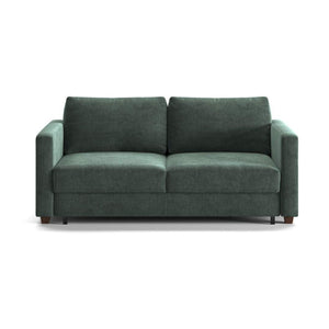 Fantasy Queen Loveseat Sleeper - Glamour 12 - 104/6 Walnut | Luonto Furniture - FANT-CLV-GLAM/12-104/6-WA