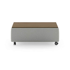 Functional Coffee Table - Rene 01 - Walnut Table Top - Casters | Luonto Furniture - FUNC-QO-RENE/01-TOP/WA-WHL
