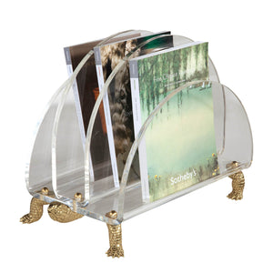 Tortoise Magazine Rack | Maitland Smith - 8112-13