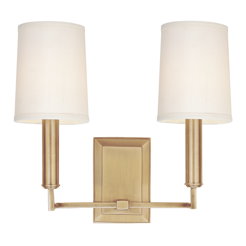 Clinton Wall Sconce | Hudson Valley Lighting - 812-AGB