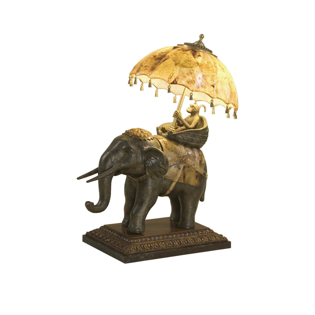 Elephant Ride Table Lamp | Maitland Smith - 8122-17