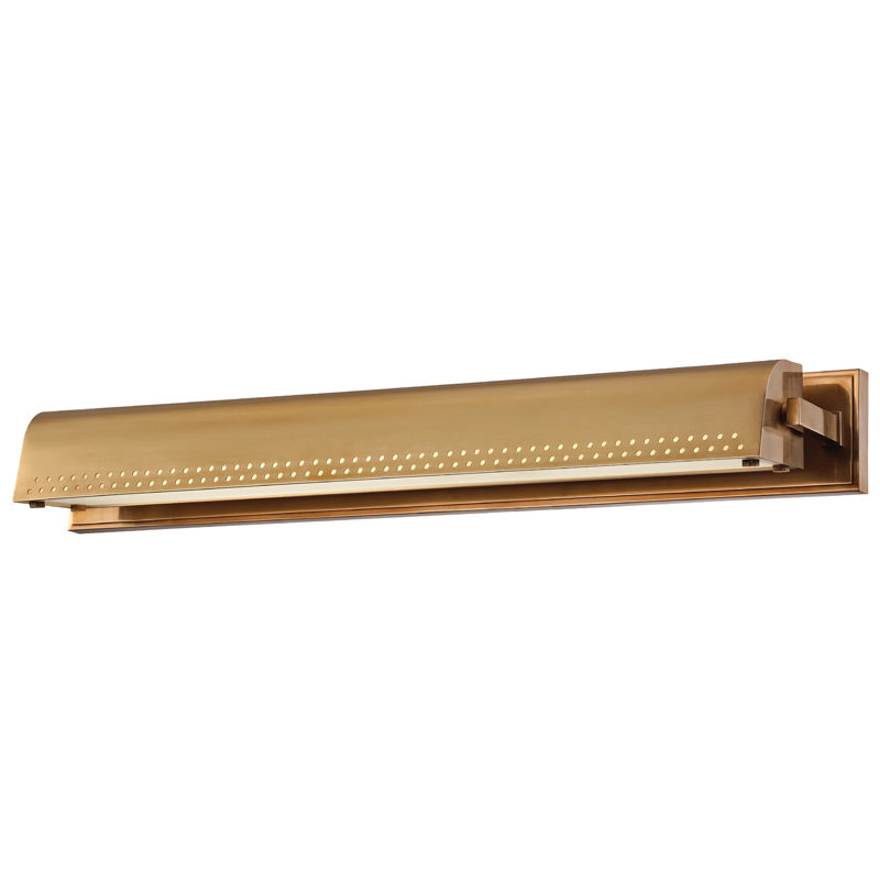 Garfield Picture Light | Hudson Valley Lighting - 8124-AGB