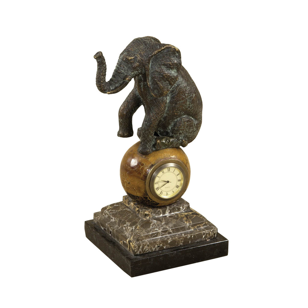 Agile Elephant Clock | Maitland Smith - 8139-13