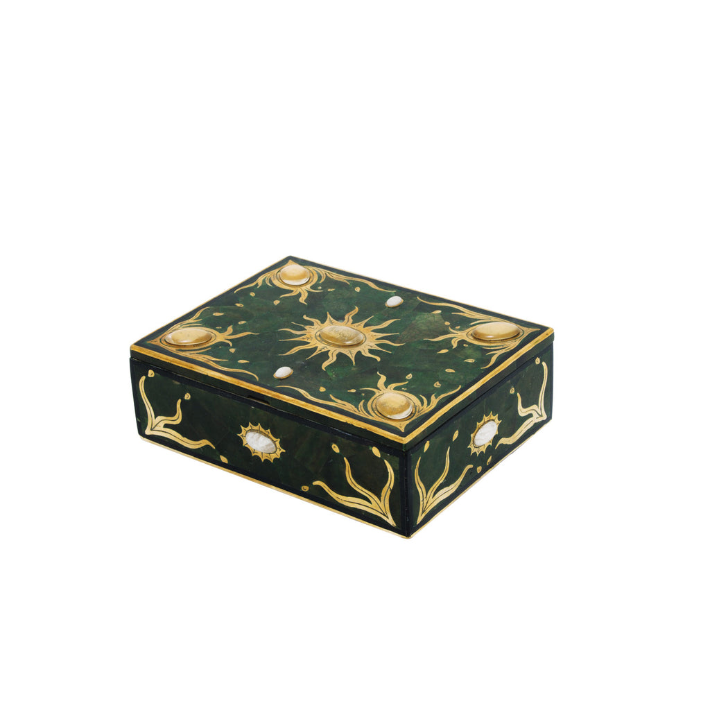 Alastaya Jeweled Box | Maitland Smith - 8178-11