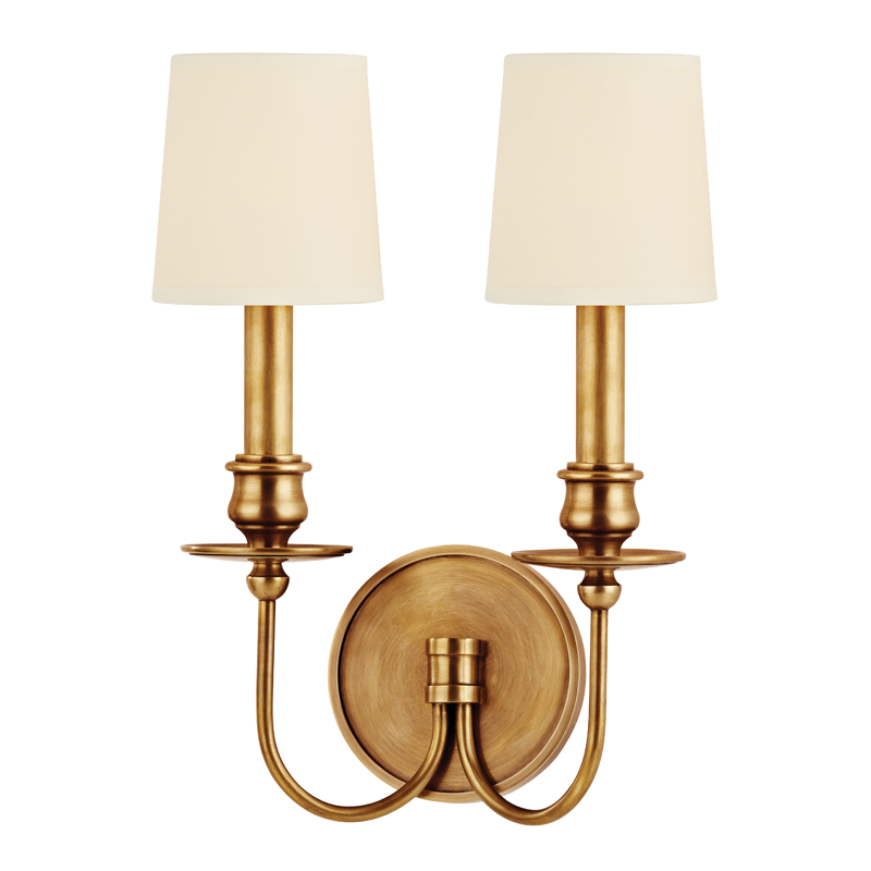 Cohasset Wall Sconce | Hudson Valley Lighting - 8212-AGB