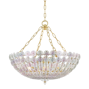 Floral Park Chandelier | Hudson Valley Lighting - 8224-AGB