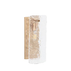 Augusta Cast Glass Antique Brass Wall Sconce | Gabriella White - SCH-175675