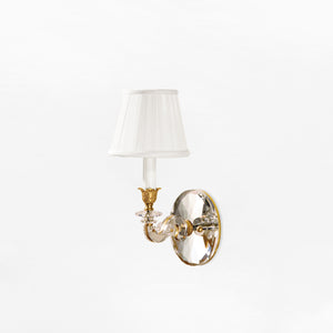 NEMA Crystal & Brass Sconce | Decorative Crafts - 8300