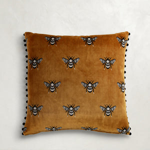 Bumble Indoor Throw Pillow | Gabriella White - SCH-G102-202239