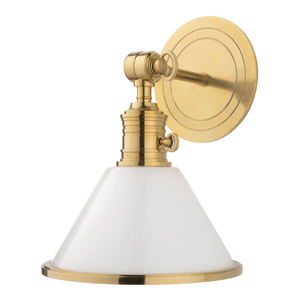 Garden City Wall Sconce | Hudson Valley Lighting - 8331-AGB