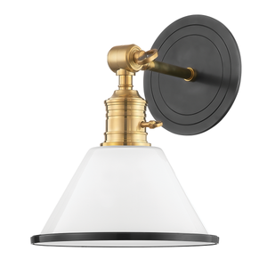 Garden City Wall Sconce | Hudson Valley Lighting - 8331-AOB