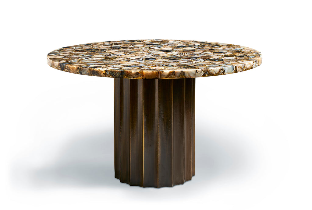 Agate Cladded Center Table | Maitland Smith - 8380-30