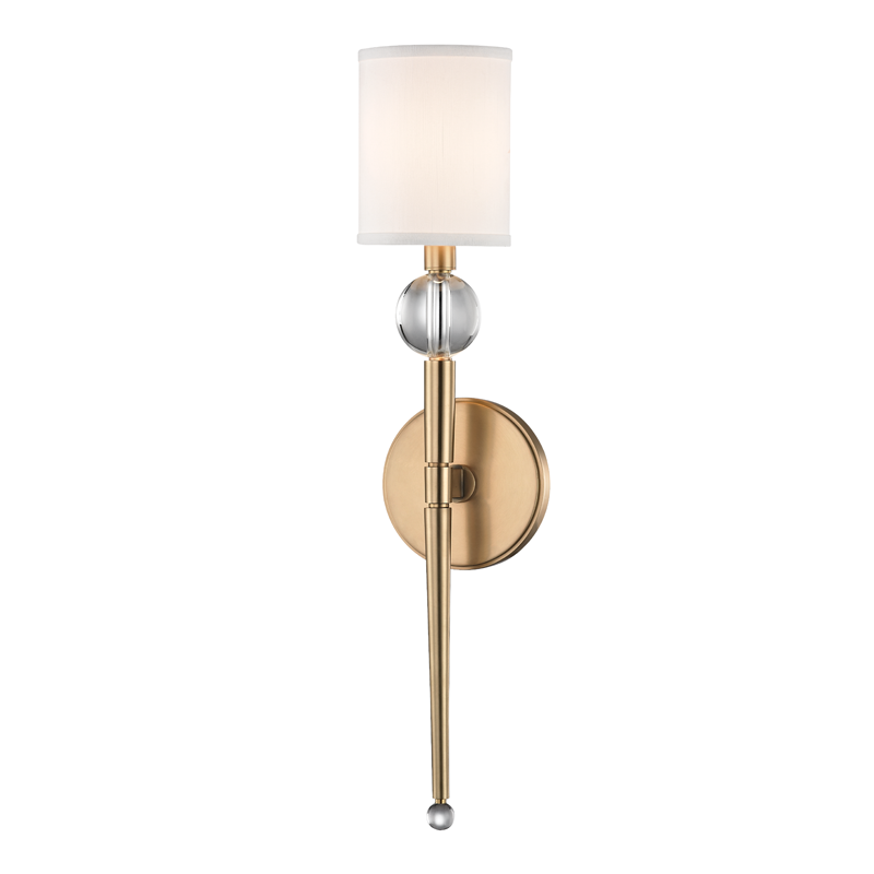 Rockland Wall Sconce | Hudson Valley Lighting - 8421-AGB