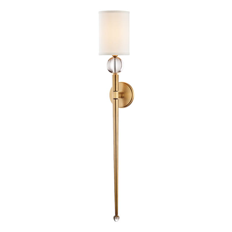 Rockland Wall Sconce | Hudson Valley Lighting - 8436-AGB