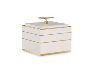 Cream Compartment Box | Maitland Smith - 8457-11