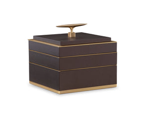 Brown Compartment Box | Maitland Smith - 8470-11
