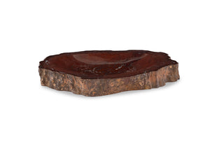 Large Red Petrified Bowl | Maitland Smith - 8478-21-L