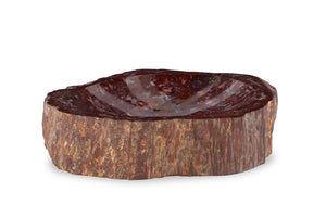 Red Petrified Bowl | Maitland Smith - 8478-21