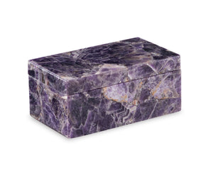 Small Amethyst Box | Maitland Smith - 8482-11-A