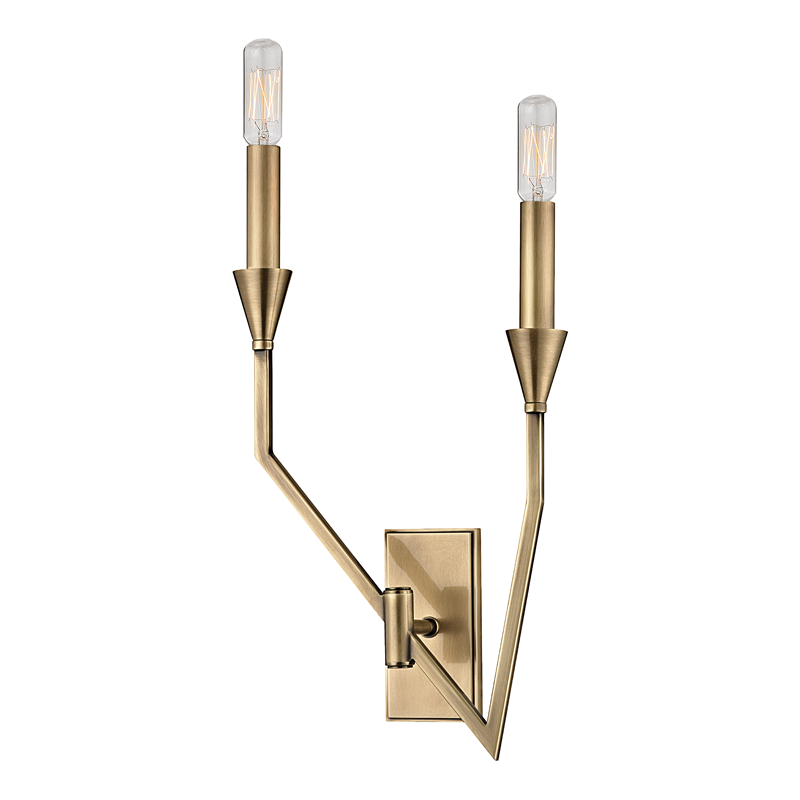 Archie Wall Sconce | Hudson Valley Lighting - 8502L-AGB