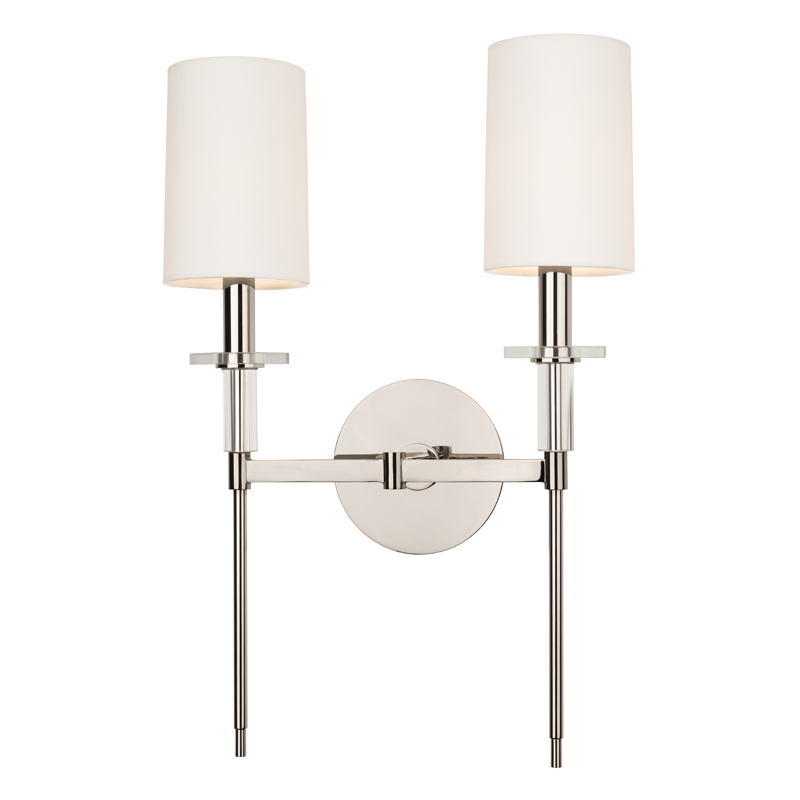 Amherst Wall Sconce | Hudson Valley Lighting - 8512-PN