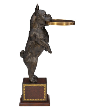 French Bulldog Accent Table | Maitland Smith - 8518-30