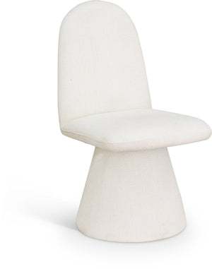 Renuar Cream Fabric Upholstered Dining Chair (Set of 2) | Meridian Furniture - 869Cream-C