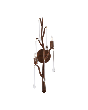 Morning Grove Wall Sconce, Left | Currey & Co - 5000-0292