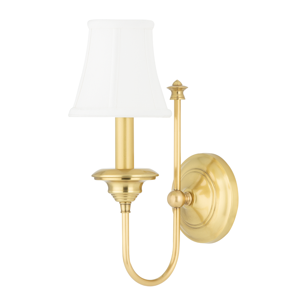 Yorktown Wall Sconce | Hudson Valley Lighting - 8711-AGB