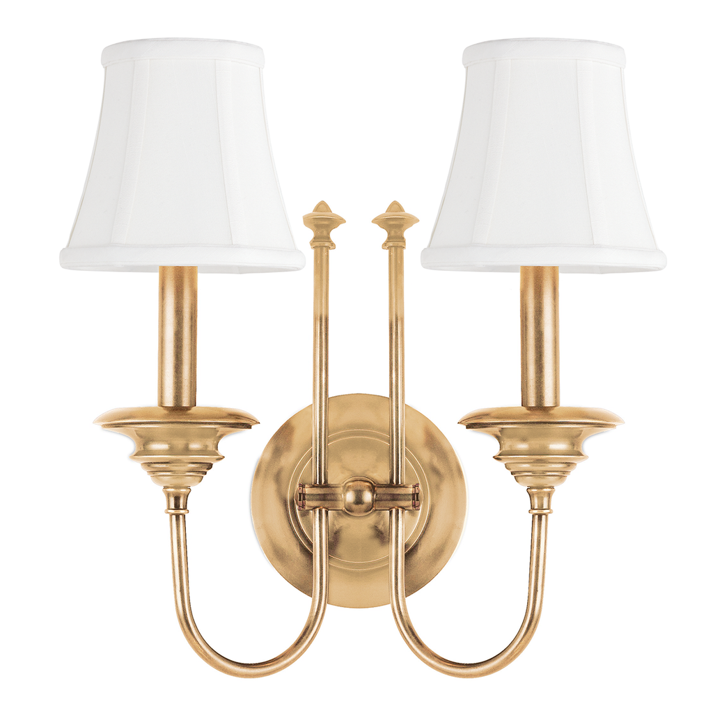 Yorktown Wall Sconce | Hudson Valley Lighting - 8712-AGB