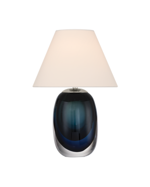 Danza Blue Cordless Table Lamp | Currey & Co - 6700-0019