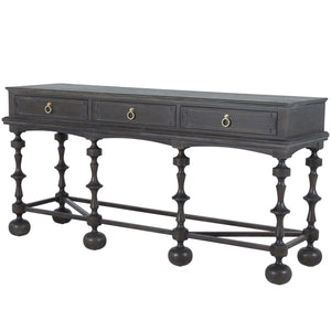 Arrington Mindi Veneer Rectangle Console Table - Brown | Gabriella White - SCH-169210