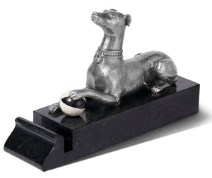 Stately Greyhound Card Holder | Maitland Smith - 89-1606